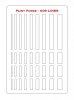 Paint Forge PFST009L STENCIL - LINES